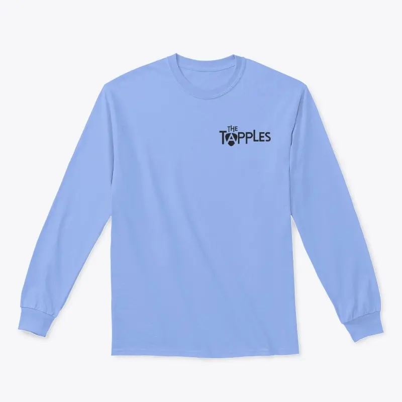 Long Sleeve Tee With Black Tapples Logo